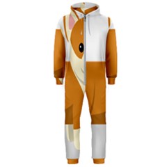 Corgi Dog Puppy Hooded Jumpsuit (men) by 99art