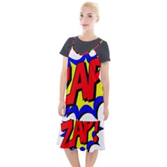 Zap Comic Book Fight Camis Fishtail Dress by 99art