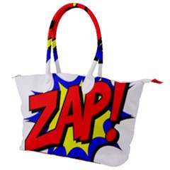 Zap Comic Book Fight Canvas Shoulder Bag