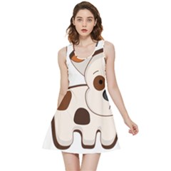 Animation-dog-cute-cartoon-drawing Inside Out Reversible Sleeveless Dress by 99art