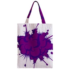 Explosion-firecracker-pyrotechnics Zipper Classic Tote Bag by 99art