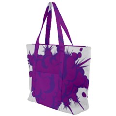 Explosion-firecracker-pyrotechnics Zip Up Canvas Bag