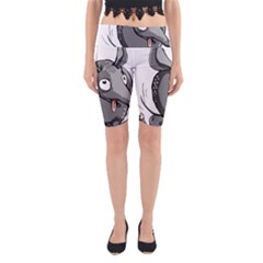 Animal-armadillo-armored-ball- Yoga Cropped Leggings