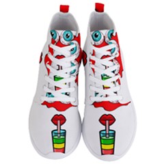 Animation-eyes-cartoon-cute-comic Men s Lightweight High Top Sneakers by 99art