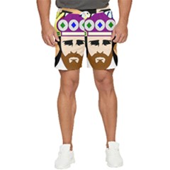 Comic-characters-eastern-magi-sages Men s Runner Shorts by 99art