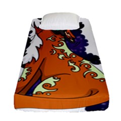 Fuchs-comic-music-wild-animal-cute Fitted Sheet (single Size)