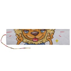 Animation-lion-animals-king-cool Roll Up Canvas Pencil Holder (l) by 99art