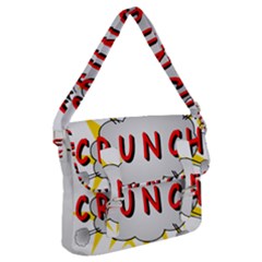 Comic-noise-paleness-explosion Buckle Messenger Bag by 99art