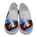 Spirit-boat-funny-comic-graphic Women s Canvas Slip Ons View1