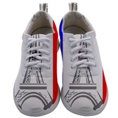 Eiffel-tower-france-flag-tower- Mens Athletic Shoes by 99art