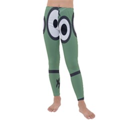 Cartoon-cute-frankenstein-halloween Kids  Lightweight Velour Leggings by 99art