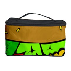 Hamburger-cheeseburger-fast-food Cosmetic Storage Case