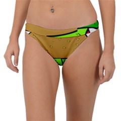 Hamburger-cheeseburger-fast-food Band Bikini Bottoms