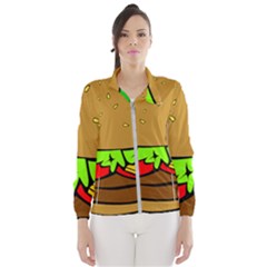 Hamburger-cheeseburger-fast-food Women s Windbreaker