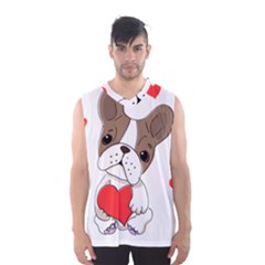 Animation-dog-cute-animate-comic Men s Basketball Tank Top by 99art