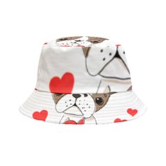 Animation-dog-cute-animate-comic Inside Out Bucket Hat by 99art