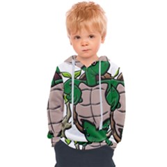 Amphibian-animal-cartoon-reptile Kids  Overhead Hoodie by 99art