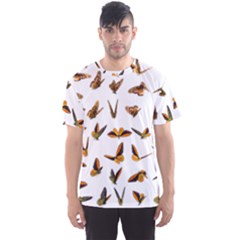 Butterfly Butterflies Insect Swarm Men s Sport Mesh Tee