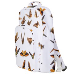 Butterfly Butterflies Insect Swarm Double Compartment Backpack by 99art