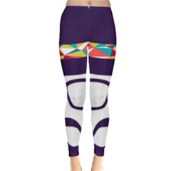 Party Hat Cartoon Leggings  by 99art