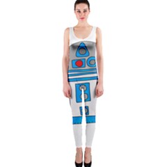 Technology-clip-art-r2d2 One Piece Catsuit by 99art