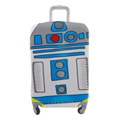Technology-clip-art-r2d2 Luggage Cover (small) by 99art
