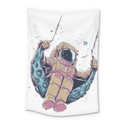 Drawing-astronaut Small Tapestry by 99art