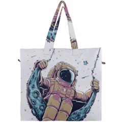 Drawing-astronaut Canvas Travel Bag