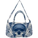 Skull Drawing Removable Strap Handbag View2