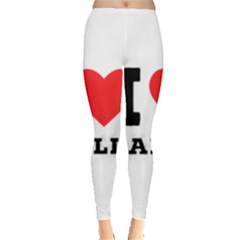 I Love Garlic Leggings  by ilovewhateva