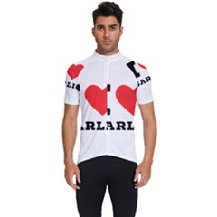 I Love Garlic Men s Short Sleeve Cycling Jersey by ilovewhateva
