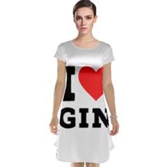 I Love Gin Cap Sleeve Nightdress by ilovewhateva