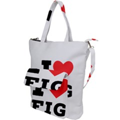 I Love Fig  Shoulder Tote Bag by ilovewhateva