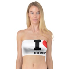 I Love Cocktails  Bandeau Top by ilovewhateva