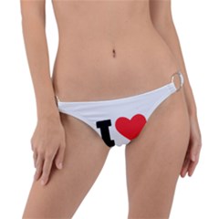 I Love Durian Ring Detail Bikini Bottoms