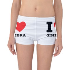 I Love Ginebra Reversible Boyleg Bikini Bottoms by ilovewhateva