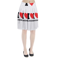 I Love Ginebra Pleated Skirt