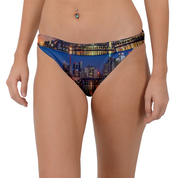 Seaside River Band Bikini Bottoms