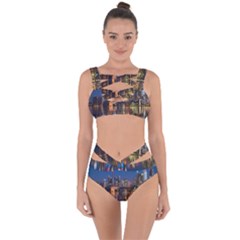 Seaside River Bandaged Up Bikini Set  by artworkshop