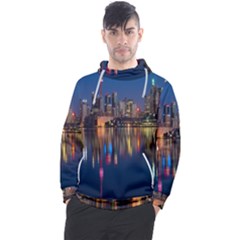 Seaside River Men s Pullover Hoodie by artworkshop