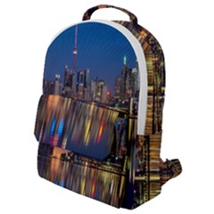Seaside River Flap Pocket Backpack (small)