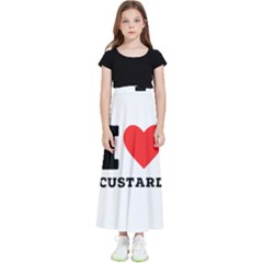 I Love Custard Kids  Flared Maxi Skirt