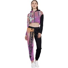 Dink Theeper Psychonaut Cropped Zip Up Lounge Set by DinkTheeper