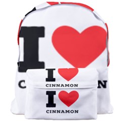 I Love Cinnamon  Giant Full Print Backpack by ilovewhateva