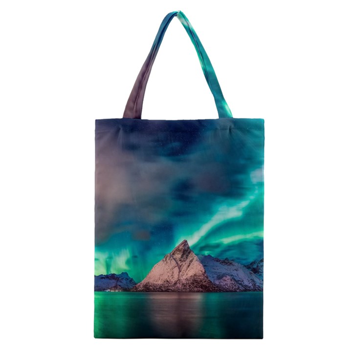 Amazing Aurora Borealis Colors Classic Tote Bag