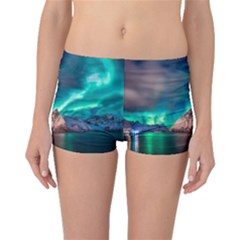 Amazing Aurora Borealis Colors Boyleg Bikini Bottoms
