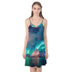 Amazing Aurora Borealis Colors Camis Nightgown 