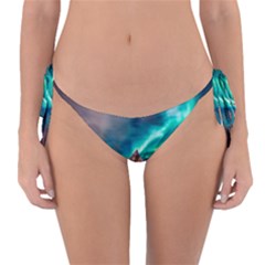 Amazing Aurora Borealis Colors Reversible Bikini Bottoms