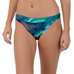 Amazing Aurora Borealis Colors Band Bikini Bottoms