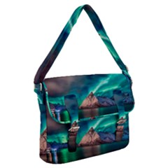 Amazing Aurora Borealis Colors Buckle Messenger Bag